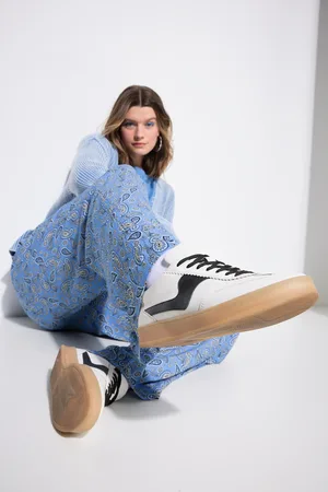 STUDIO UNTOLD Leder-Sneaker, Damen, , Größe: 40, Leder/Synthetische Fasern