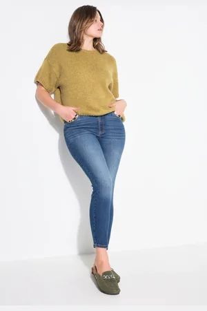 STUDIO UNTOLD Große Größen Skinny-Jeans, Damen, , Größe: 42, Baumwolle