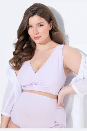 Ulla Popken Große Größen Bellieva-Still-Bustier, Damen, , Größe: 42/44, Baumwolle