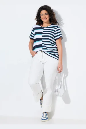 Ulla Popken Große Größen Jeans Mary, Damen, , Größe: 42, Baumwolle
