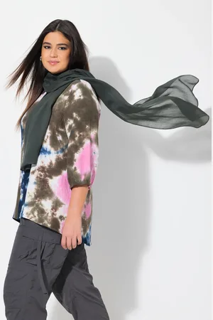 Ulla Popken Große Größen Schal, Damen, , Größe: One Size, Viskose