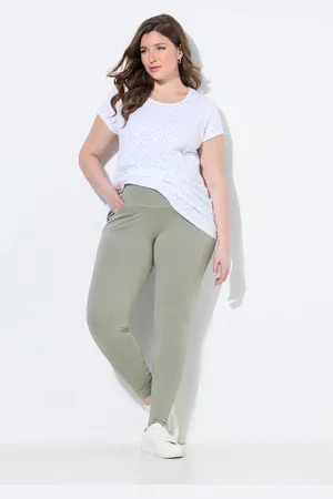 Ulla Popken Große Größen Bellieva Umstands-Leggings, Damen, , Größe: 42/44, Baumwolle