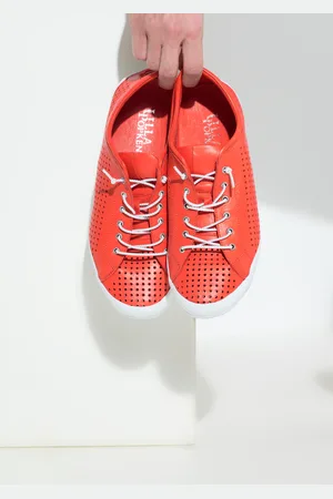 Ulla Popken Leder-Sneaker, Damen, , Größe: 38, Leder