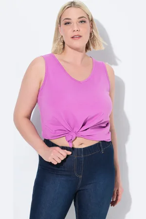 Ulla Popken Große Größen Top, Damen, , Größe: 42/44, Baumwolle