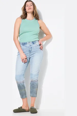 STUDIO UNTOLD Große Größen Mom-Jeans, Damen, , Größe: 42, Baumwolle