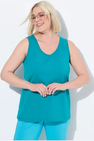 Ulla Popken Große Größen Top, Damen, , Größe: 42/44, Baumwolle
