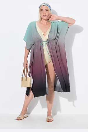 Ulla Popken Große Größen Kaftan, Damen, , Größe: 1=42-48, Viskose