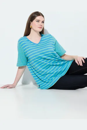 Ulla Popken Große Größen Shirt, Damen, , Größe: 42/44, Baumwolle