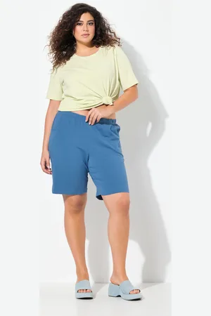 Ulla Popken Große Größen Jerseyshorts, Damen, , Größe: 46/48, Baumwolle