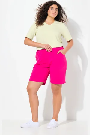 Ulla Popken Große Größen Jerseyshorts, Damen, , Größe: 46/48, Baumwolle
