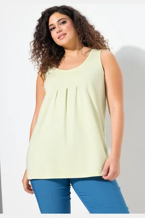 Ulla Popken Große Größen Top, Damen, , Größe: 42/44, Baumwolle/Synthetische Fasern