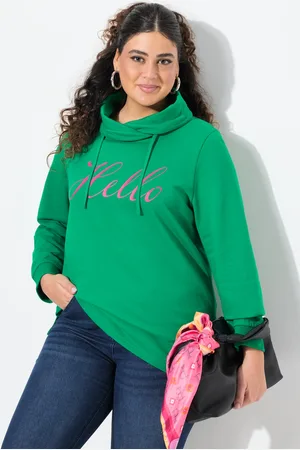 Ulla Popken Große Größen Sweatshirt, Damen, , Größe: 42/44, Baumwolle/Polyester