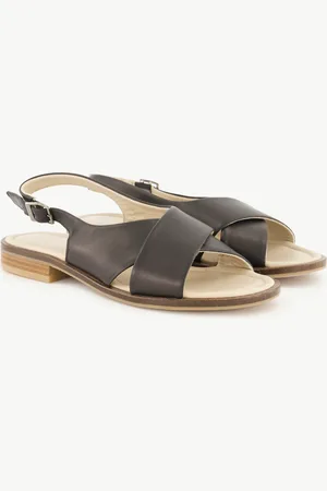 Ulla Popken Ledersandalen, Damen, , Größe: 38, Leder