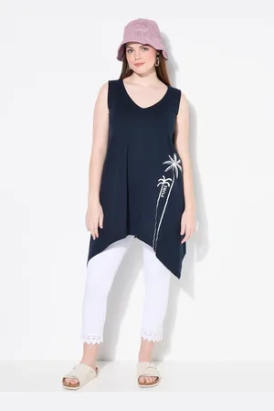 Ulla Popken Große Größen Top, Damen, , Größe: 42/44, Baumwolle