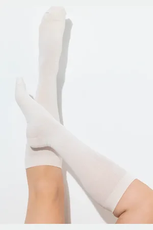 Ulla Popken Große Größen Kompressions-Kniestrümpfe, Damen, , Größe: 35-38, Baumwolle/Synthetische Fasern/Elasthan