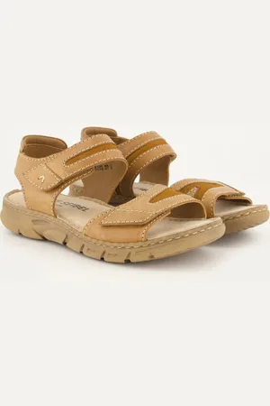 Ulla Popken Leder-Trekkingsandalen, Damen, , Größe: 38, Leder