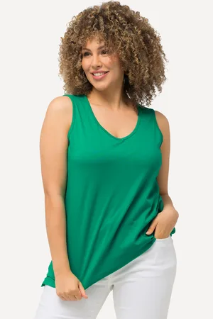 Ulla Popken Große Größen Top, Damen, , Größe: 42/44, Baumwolle