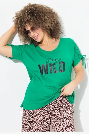 Ulla Popken Große Größen T-Shirt, Damen, , Größe: 42/44, Baumwolle