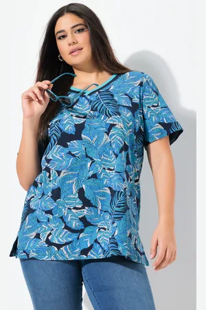 Ulla Popken Große Größen T-Shirt, Damen, , Größe: 42/44, Baumwolle