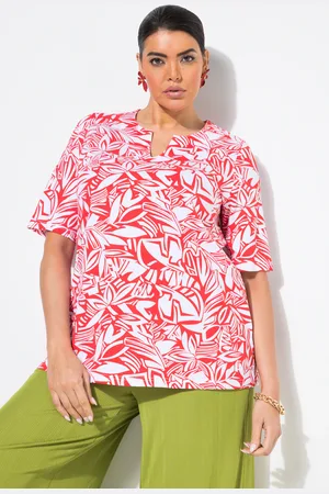 Ulla Popken Große Größen T-Shirt, Damen, , Größe: 42/44, Baumwolle