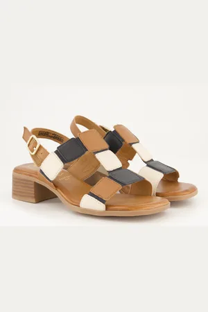 Ulla Popken Tamaris Leder-Sandaletten, Damen, , Größe: 38, Leder/Synthetische Fasern