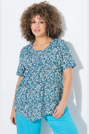 Ulla Popken Große Größen T-Shirt, Damen, , Größe: 42/44, Baumwolle