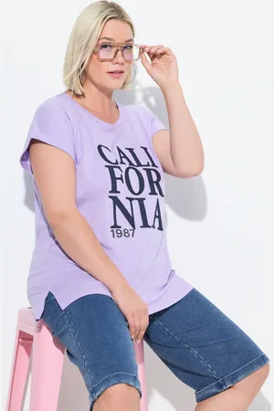 Ulla Popken Große Größen T-Shirt, Damen, , Größe: 42/44, Baumwolle