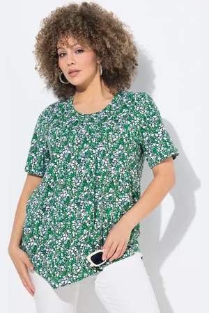 Ulla Popken Große Größen T-Shirt, Damen, , Größe: 42/44, Baumwolle