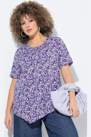Ulla Popken Große Größen T-Shirt, Damen, , Größe: 42/44, Baumwolle
