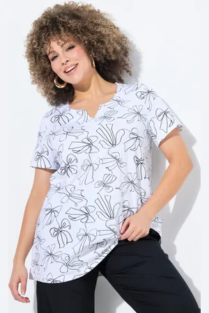 Ulla Popken Große Größen T-Shirt, Damen, , Größe: 42/44, Baumwolle