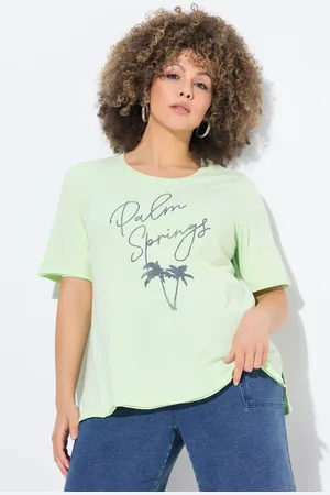 Ulla Popken Große Größen T-Shirt, Damen, , Größe: 42/44, Baumwolle/Polyester