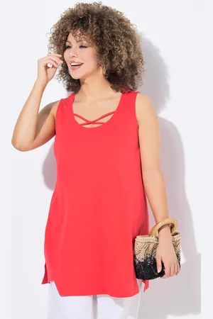 Ulla Popken Große Größen Longtop, Damen, , Größe: 42/44, Baumwolle