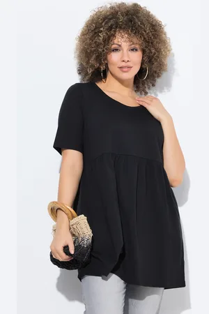 Ulla Popken Große Größen T-Shirt, Damen, , Größe: 42/44, Baumwolle/Polyester