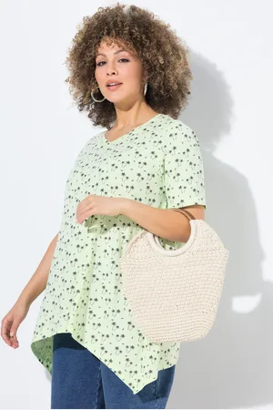 Ulla Popken Große Größen T-Shirt, Damen, , Größe: 42/44, Baumwolle