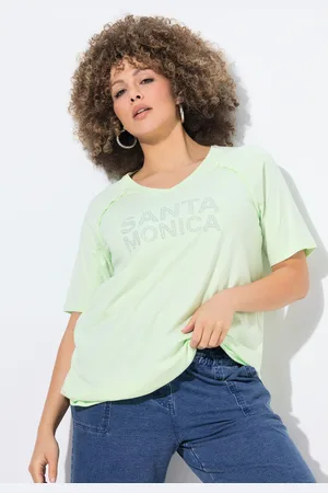Ulla Popken Große Größen T-Shirt, Damen, , Größe: 42/44, Baumwolle