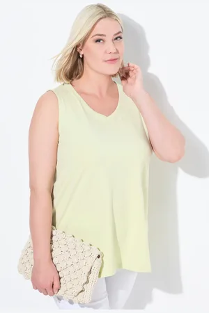 Ulla Popken Große Größen Top, Damen, , Größe: 42/44, Baumwolle