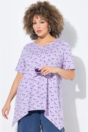 Ulla Popken Große Größen T-Shirt, Damen, , Größe: 42/44, Baumwolle