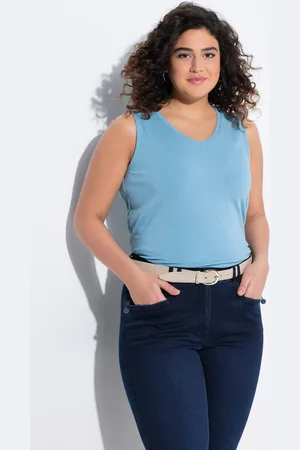 Ulla Popken Große Größen Top, Damen, , Größe: 42/44, Baumwolle