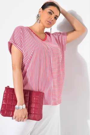 Ulla Popken Große Größen Shirt, Damen, , Größe: 42/44, Baumwolle