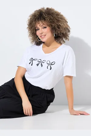 Ulla Popken Große Größen T-Shirt, Damen, , Größe: 42/44, Baumwolle