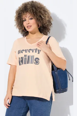 Ulla Popken Große Größen T-Shirt, Damen, , Größe: 42/44, Baumwolle