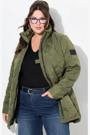 Ulla Popken Große Größen HYPRAR Steppjacke, Damen, , Größe: 46/48, Polyester