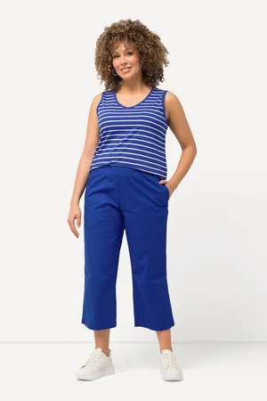 Ulla Popken Große Größen 7/8-Hose Ruby, Damen, , Größe: 42, Baumwolle