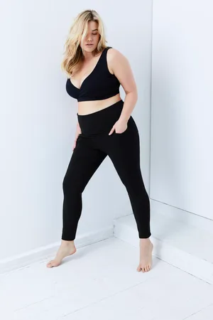 Ulla Popken Große Größen Bellieva-Leggings, Damen, , Größe: 42/44, Baumwolle