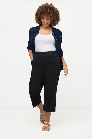 Ulla Popken Große Größen 7/8-Hose Ruby, Damen, , Größe: 42, Baumwolle