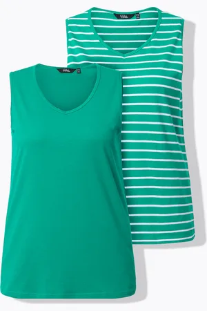 Ulla Popken Große Größen Top, Damen, , Größe: 42/44, Baumwolle