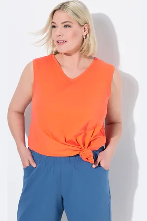 Ulla Popken Große Größen Top, Damen, , Größe: 42/44, Baumwolle/Viskose