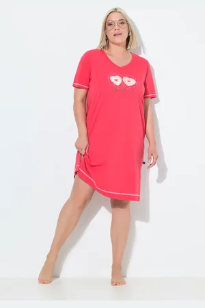 Ulla Popken Große Größen Bigshirt, Damen, , Größe: 42/44, Baumwolle
