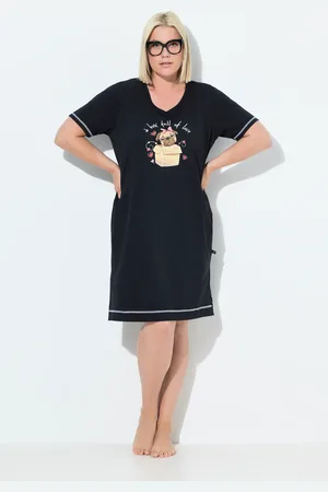 Ulla Popken Große Größen Bigshirt, Damen, , Größe: 42/44, Baumwolle