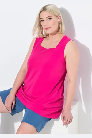 Ulla Popken Große Größen Longtop, Damen, , Größe: 42/44, Baumwolle